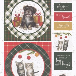 bree merryn christmas friends topper sheet