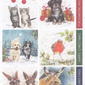 bree merryn christmas friends topper sheet