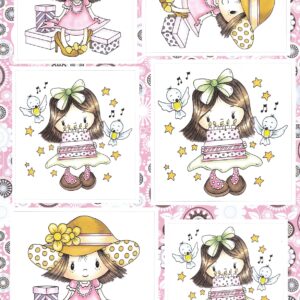 buzzcraft birthday surprise toppers & background card