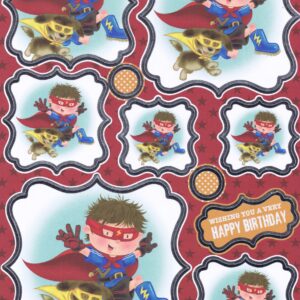 buzzcraft childhood memories superheroes mini kit