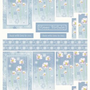 buzzcraft floral xpressions decoupage sheet.
