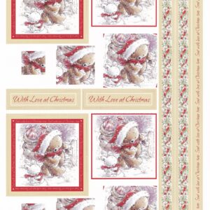 buzzcraft the bear essentials twisters decoupage sheet