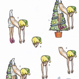 cardcraft plus tipsy adults decoupage sheet drunk elf