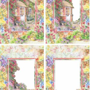 countryside decoupage the porch decoupage sheet