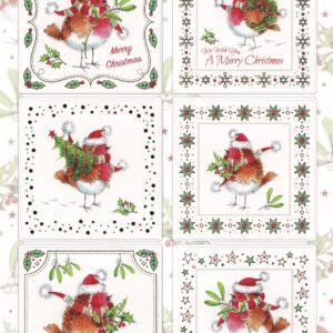 craft creations ltd busy robins topper sheet