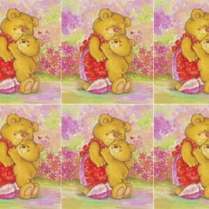 craft creations mother's day bear topper sheet