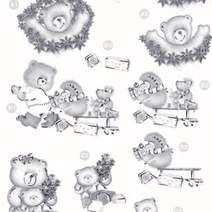 craft uk a4 christmas 3d decoupage sheet