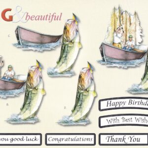 craft uk big & beautiful decoupage sheet