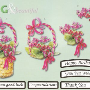 craft uk big & beautiful decoupage sheet