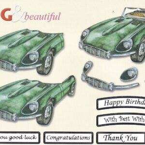 craft uk big & beautiful decoupage sheet