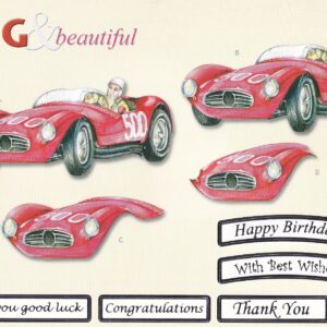 craft uk big & beautiful decoupage sheet