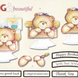 craft uk big & beautiful decoupage sheet