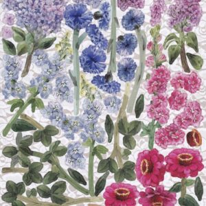 create & craft always in my heart flower topper sheet