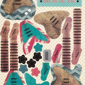 create & craft birthday celebrations a4 decoupage sheet