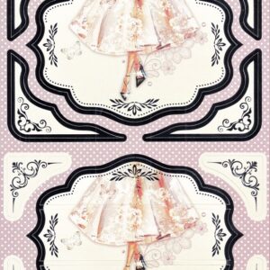 create & craft birthday celebrations a4 topper sheet