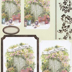 create & craft traditional a4 decoupage sheet