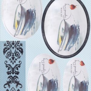create & craft traditional a4 decoupage sheet