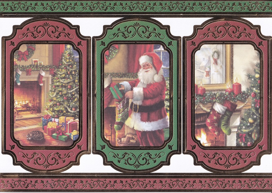 create & craft traditional christmas collection a4 topper sheet