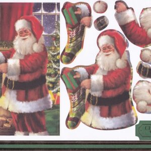 create & craft traditional christmas collection a4 decoupage sheet