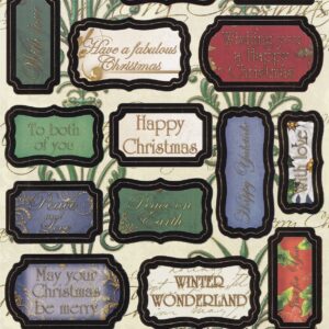 debbi moore designs magical christmas craft toppers