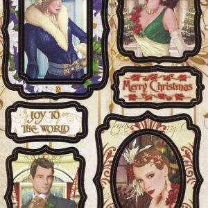 debbi moore designs magical christmas craft toppers