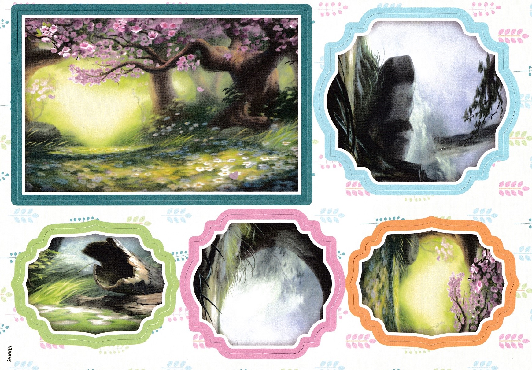 disney bambi a4 topper sheet design