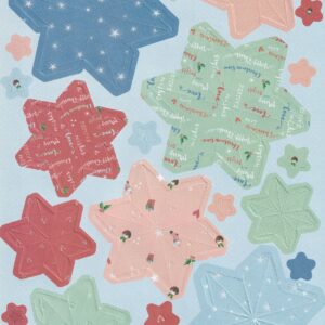 docrafts at home with santa die cut 3d stars