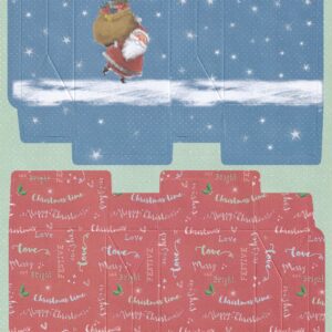 docrafts at home with santa die cut gift bags 1