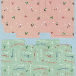 docrafts at home with santa die cut gift bags 2