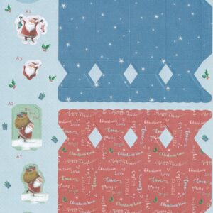 docrafts at home with santa die cut mini crackers 2