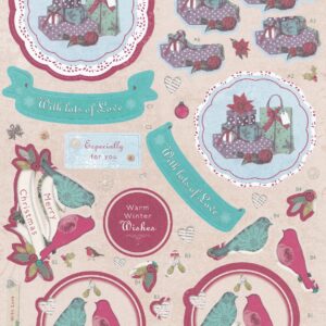 docrafts bellisima christmas a4 decoupage pack presents