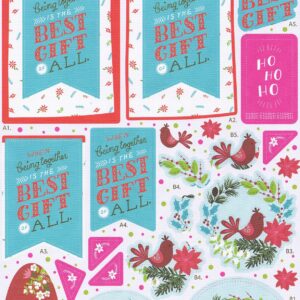 docrafts folk christmas best gift a4 decoupage pack