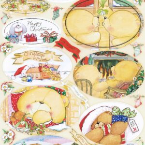 docrafts forever friends a4 topper pack winter warmers