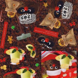 naughty puds a4 die cut decoupage pack.