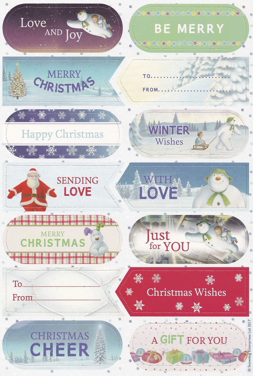 snowdog enterprises the snowman & snowdog a5 topper sheet