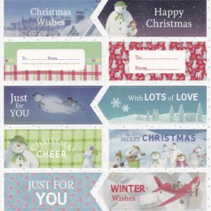 snowdog enterprises the snowman & snowdog a5 topper sheet