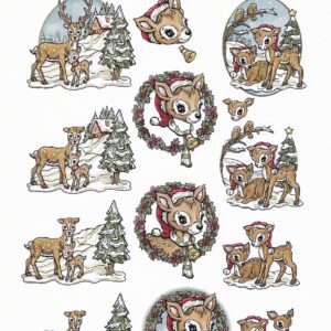 yvonne creations traditional christmas 3d decoupage