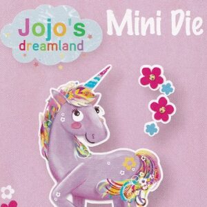 avec jojo's dreamland unicorn mini die