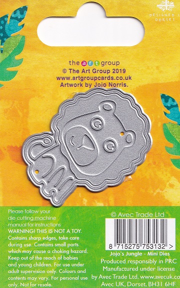 avec jojo's jungle lion mini die