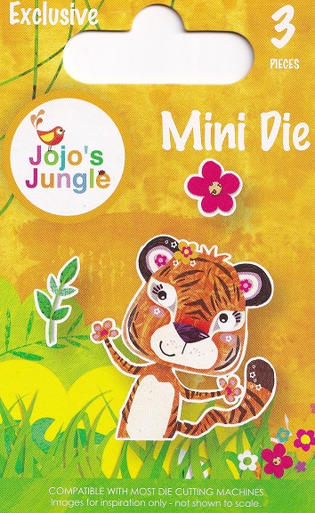 avec jojo's jungle tiger mini die