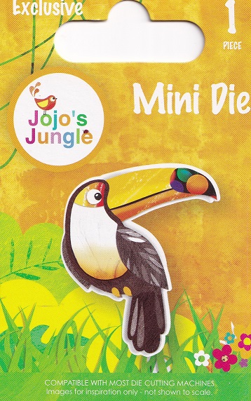 avec jojo's jungle toucan mini die