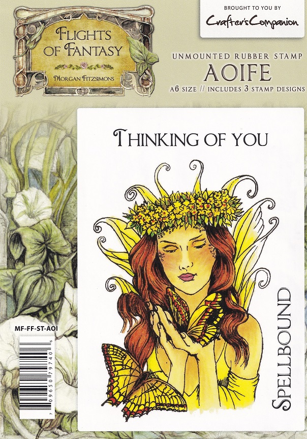 cc flights of fantasy aoife rubber stamp