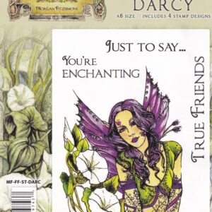 cc flights of fantasy darcy rubber stamp