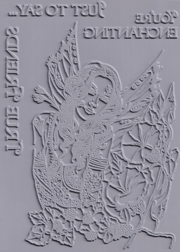 cc flights of fantasy darcy rubber stamp