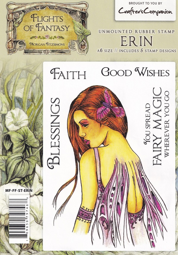 cc flights of fantasy erin rubber stamp