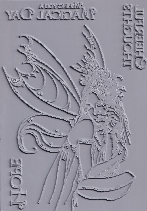 cc flights of fantasy maeve rubber stamp