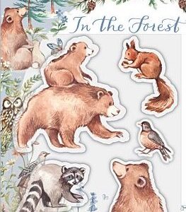 craft consortium in the forest clear stamps bear