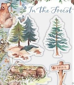 craft consortium in the forest clear stamps