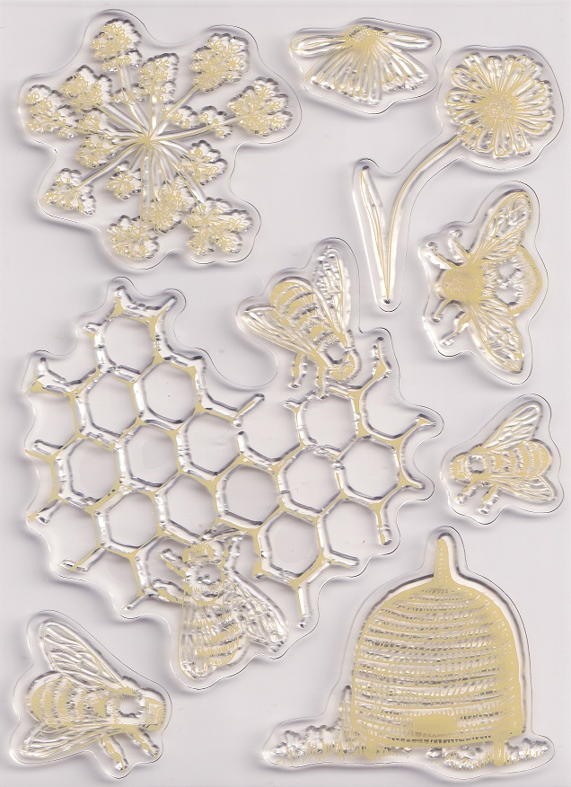 craft consortium tell the bees clear stamps