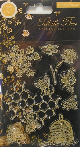 craft consortium tell the bees clear stamps